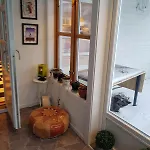 Modern House In Front Of Midnight Sun * Lavangen