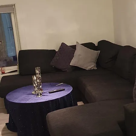 Villa Modern House In Front Of Midnight Sun *